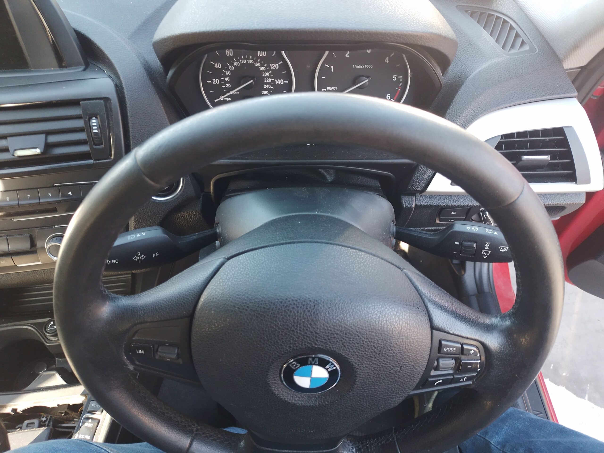 VOLANTE CON COMANDI BMW 120D - (F20) - (11 + 15) - '13 (SENZA AIRBAG) - immagine 2