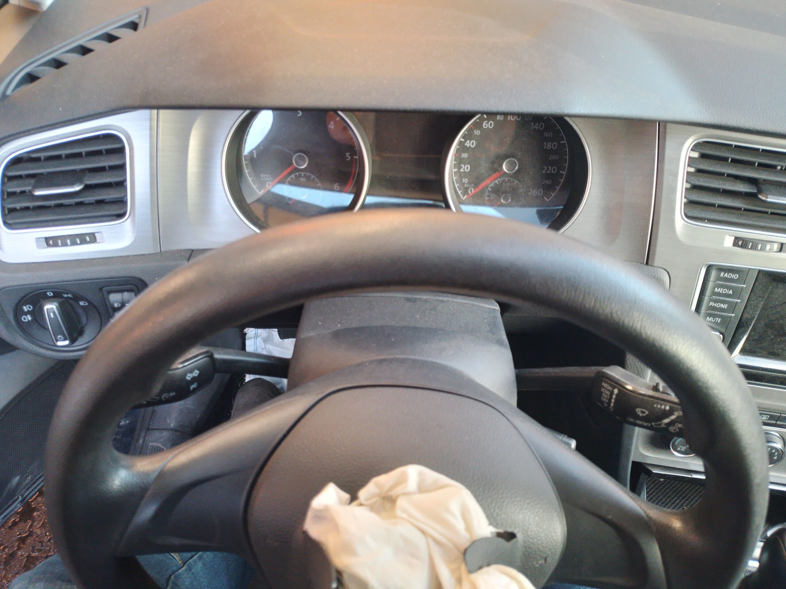 VOLANTE VOLKSWAGEN GOLF 7 - (12 + ) - '14 (SENZA AIRBAG) - immagine 3