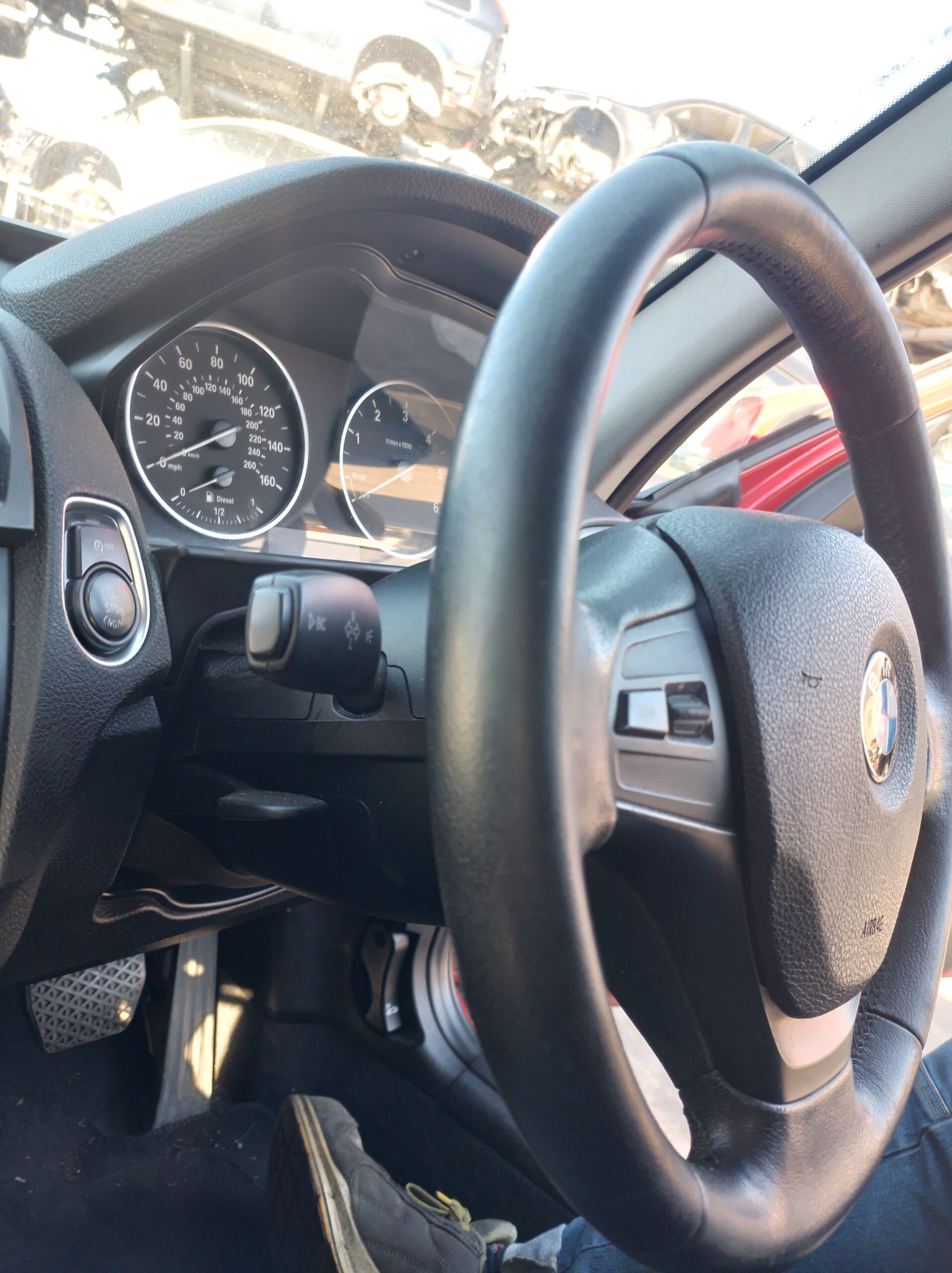 VOLANTE CON COMANDI BMW 120D - (F20) - (11 + 15) - '13 (SENZA AIRBAG) - immagine 4
