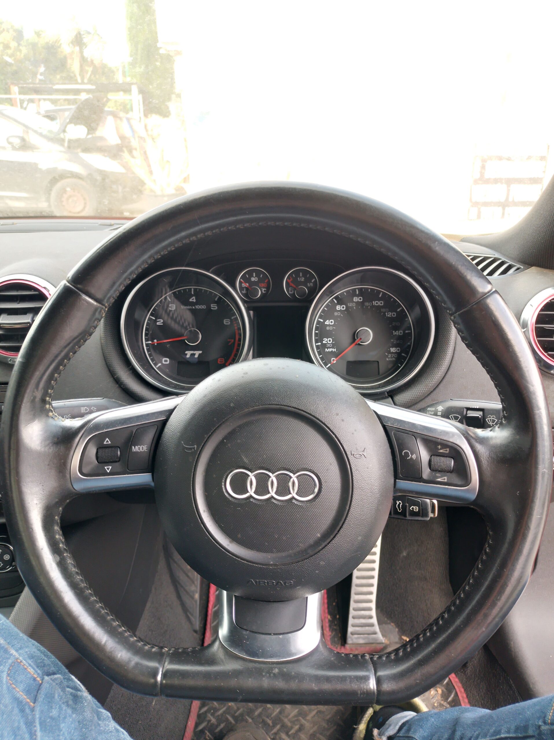 VOLANTE CON COMANDI AUDI TT - (8J) - (06 + 10) - '09 (SENZA AIRBAG)